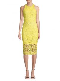 Alexia Admor - Floral Lace Midi Dress at Saks Off 5th